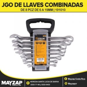 JUEGO DE LLAVES COMBINADAS COROFIJAS 8 PCZ