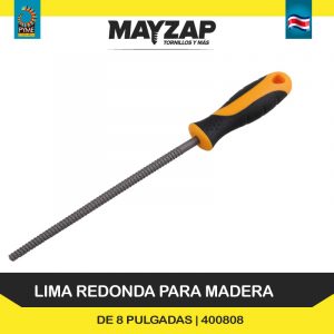 LIMA REDONDA PARA MADERA DE 8 PULGADAS 400808