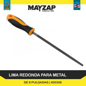 LIMA REDONDA PARA METAL DE 8 PULGADAS 400308
