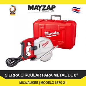 SIERRA CIRCULAR MILWAUKEE 6370-21 PARA METAL DE 8 PULGADAS