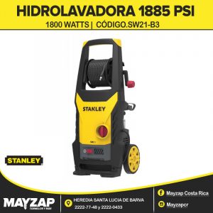 HIDROLAVADORA STANLEY SW21-B3 DE 1885 PSI | 1800 WATTS