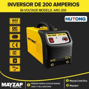 INVERSOR DE 200 AMPERIOS BI-VOLTAGE HUTONG ARC-200