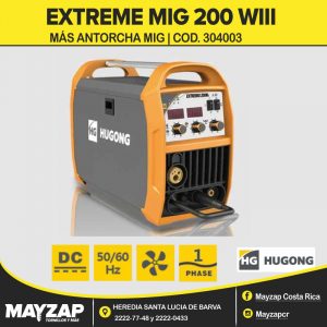 INVERSOR MIG EXTREME MIG 200 WIII HUGONG 200 AMPERIOS