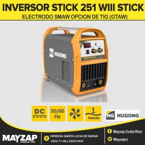 INVERSOR PARA SOLDAR HUGONG STICK 251 WIII SMAW