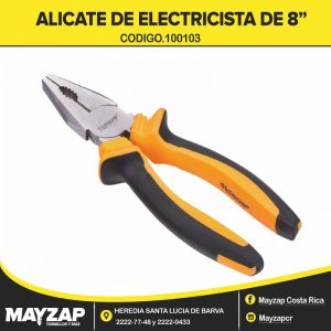 ALICATE DE ELECTRICISTA DE 8 PULGADAS 100103