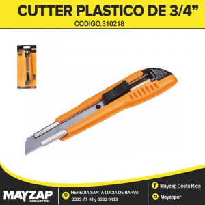 CUTTER PLASTICO DE 3/4 HOTECHE MOD.310218