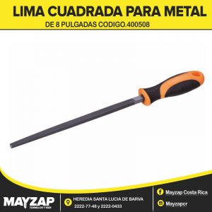LIMA CUANDRADA PARA METAL DE 8 PULGADAS MODELO 400508