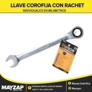 LLAVE COROFIJA CON RACHET INDIVIDUAL HOTECHE