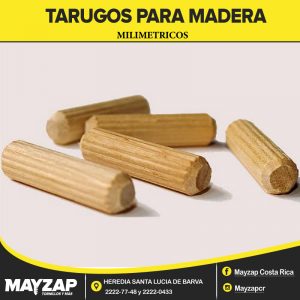 TARUGOS PARA MADERA MILIMETRICOS
