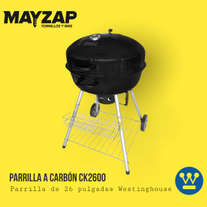 Parrilla a carbón de 26" Westinghouse CK2600