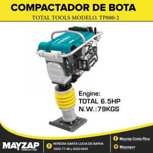 Compactador de Bota de gasolina Total Tools TP880-2