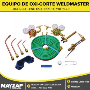 EQUIPO DE OXICORTE WELDMASTER VHCW-215