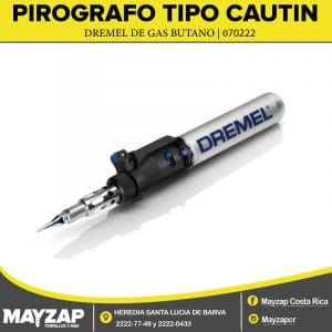 Pirografo para madera tipo Cautín DREMEL de Gas Butano