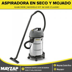 Aspiradora KARCHER NT 38/1 ME en seco y mojado modelo CLASSIC