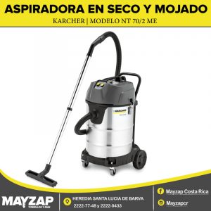 Aspiradora Karcher NT 70/2 ME industrial para seco y mojado