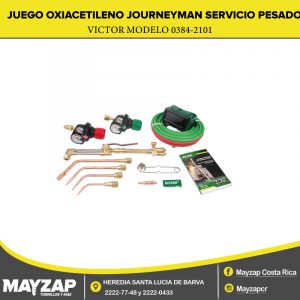 Juego Oxiacetileno Servicio Pesado VICTOR MODELO 0384-2101