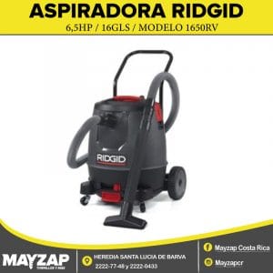 ASPIRADORA RIDGID MODELO 1650RV