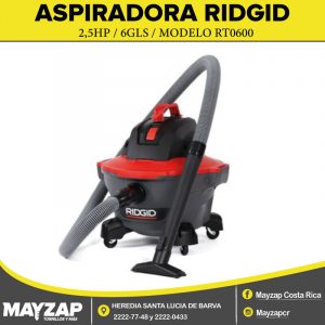 ASPIRADORA RIDGID MODELO RT0600