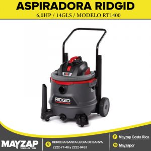 ASPIRADORA RIDGID MODELO RT1400