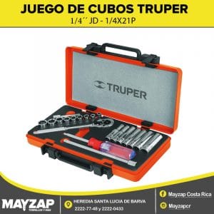 JUEGO DE CUBOS TRUPER