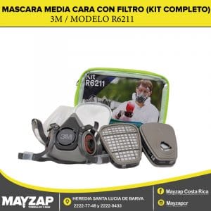 MASCARA-MEDIA-CARA-CON-FILTROS-(KIT-COMPLETO)-3M-R6211