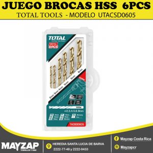 JUEGO-BROCAS-TOTAL-HSS-6PCS-UTACSD0605