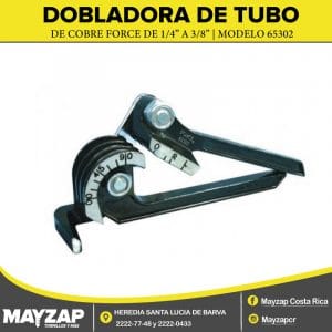 Dobladora de tubo manual para tubo de cobre marca Force modelo 65302
