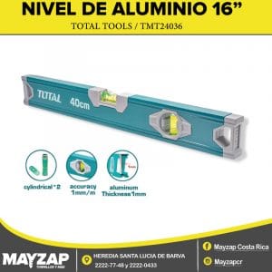 NIVEL-DE-ALUMINIO-40CM-TOTAL-TMT24036