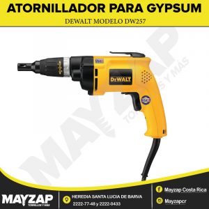 ATORNILLADOR PARA GYPSUM DEWALT MODELO DW257