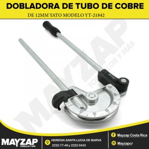 Dobladora de tubo de cobre YATO de 12mm modelo YT-21842