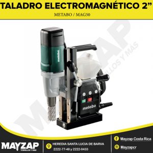 TALADRO-ELECTROMAGNETICO-METABO-MAG50