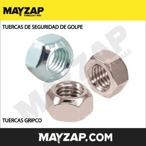 TUERCA DE SEGURIDAD DE GOLPE GRIPCO