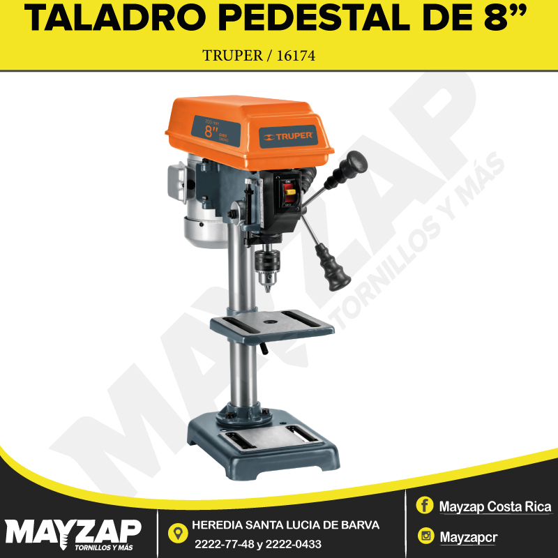 Taladro Pedestal de 8