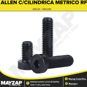 ALLEN-CABEZA-CILINDRICA-METRICO-ROSCA-FINA-M912F-M912SF
