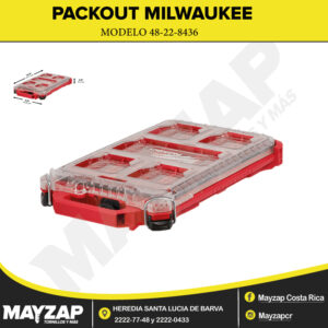 Caja de Herramientas MILWAUKEE PACKOUT Modelo 48-22-8436