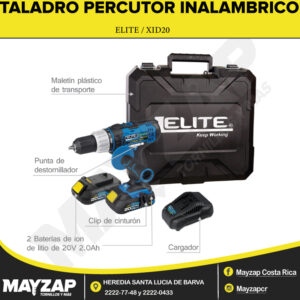 TALADRO-PERCUTOR-ELITE-XID20