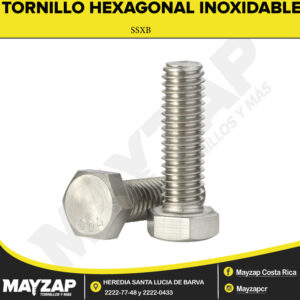 TORNILLO-HEXAGONAL-INOXIDABLE-SSXB