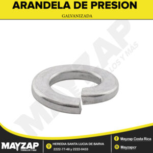 ARANDELA DE PRESION GALVANIZADA