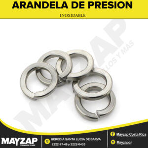 ARANDELA DE PRESION INOXIDABLE