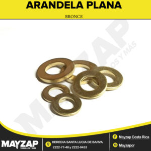 ARANDELA PLANA DE BRONCE