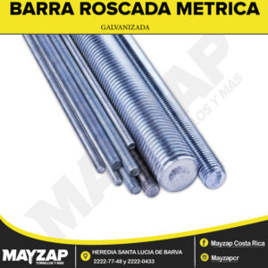 BARRA ROSCADA METRICA GALVANIZADA