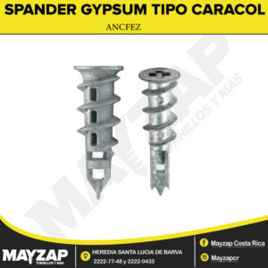 SPANDER-PARA-GYPSUM-TIPO-CARACOL-METALICO