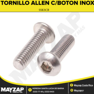 TORNILLO-ALLEN-CABEZA-BOTON-INOX-SSKSCB