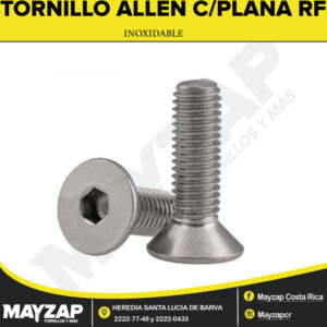 TORNILLO-ALLEN-CABEZA-PLANA-INOX-SSFSCF