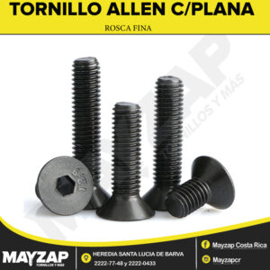TORNILLO ALLEN CABEZA AVELLANADA RF
