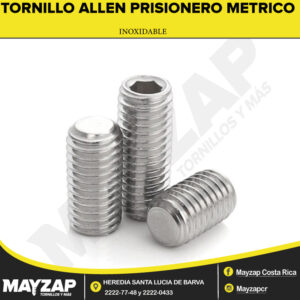 TORNILLO-ALLEN-PRISIONERO-METRICO-INOX-SSM916