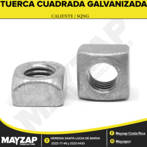 TUERCA-CUADRADA-GALVANIZADA-CALIENTE-SQNG