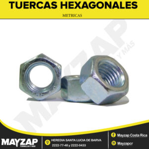 TUERCAS HEXAGONALES METRICAS