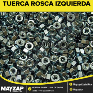 TUERCAS ROSCA IZQUIERDA