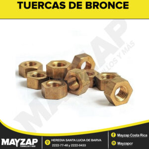 TUERCAS DE BRONCE